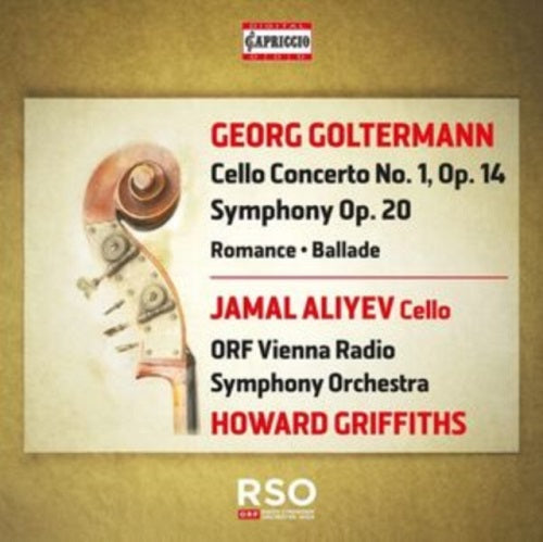GOLTERMANN EDUARD ALIYEV Cello Concerto No 1 Symphony Op 20 Ballad Romance CD