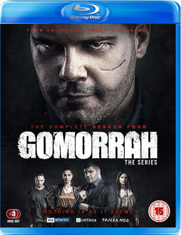 Gomorrah The Series The Complete Season Four 4 New 3xDiscs Region B Blu-ray