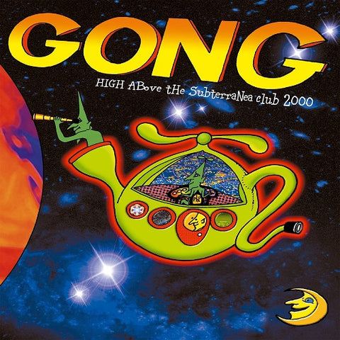 Gong High above the Subterranea Club 2000 2 Disc New CD + DVD