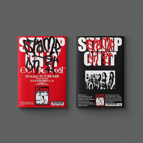 Got the Beat Stamp On It Random Cover CD + Booklet + Postcard Photos Photo Cards