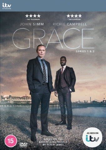 Grace Season 1 and 2 Series One Two First Second (John Simm) New DVD Box Set
