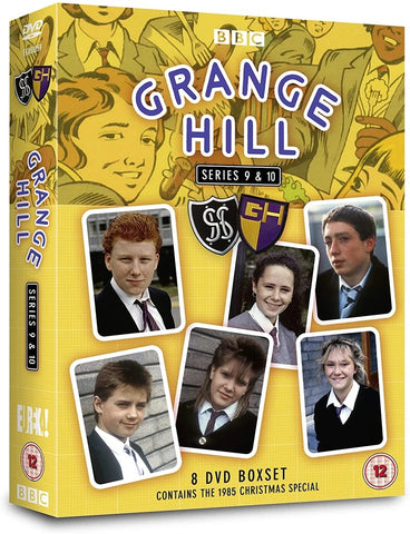 Grange Hill Series 9 + 10 + Christmas Special 8xDiscs Season New Region 2 DVD