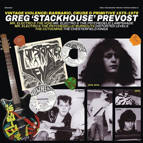 Greg Stackhouse Prevost Vintage Violence Barbaric Crude Primitive 1975 1979 CD