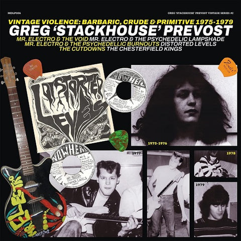 Greg Stackhouse Prevost Vintage Violence Barbaric Crude Primitive 1975 1979 CD