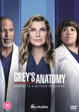 Greys Anatomy Season 18 Series Eighteen Eighteenth (Ellen Pompeo) DVD Box Set