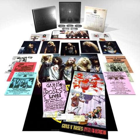 Guns N Roses Appetite for Destruction  5xDiscs New 4 CD + Blu-ray