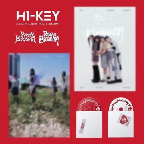 H1-Key Rose Blossom H1 Key CD + Photo Book + Photos Photo Cards Postcard Poster