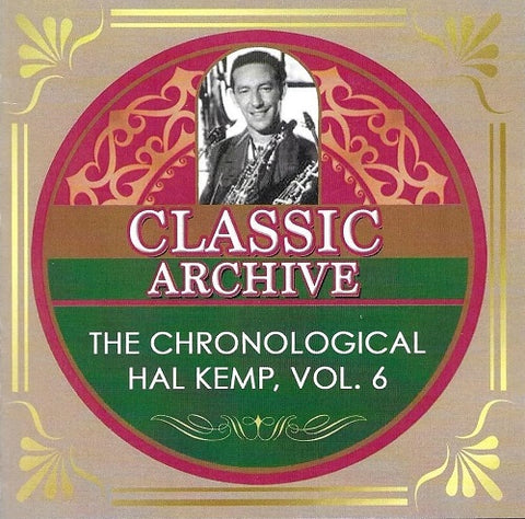 Hal Kemp Volume 6 1935 1936 Vol Six 2 Disc New CD