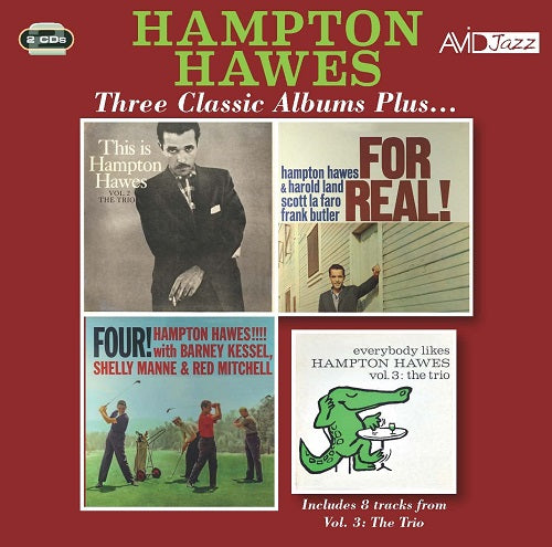 Hampton Hawes Three Classic Albums Plus 3 2 Disc New CD