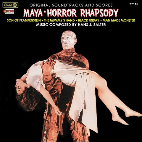 Hans J Salter Maya Horror Rhapsody New CD