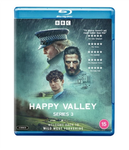 Happy Valley Season 3 Series Three Third  New Region B Blu-ray IN STOCK NOW