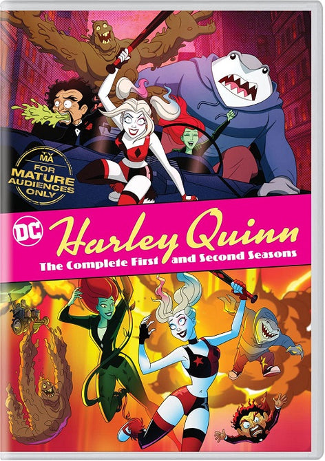 Harley Quinn Season 1 2 Series One Two First Second New DVD Box Set