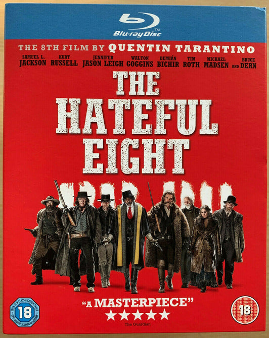 The Hateful Eight Blu-ray (Kurt Russell Quentin Tarantino) 8 New Region B