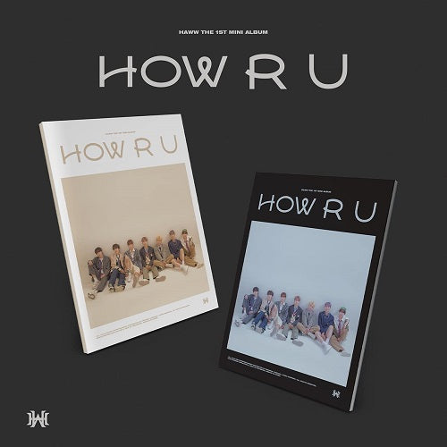 Haww How Are You Random Cover New CD + Sticker + Photo Book + Photos + Postcard