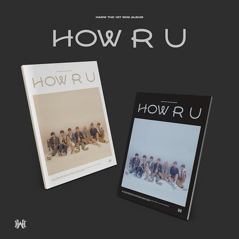 Haww How Are You Random Cover New CD + Sticker + Photo Book + Photos + Postcard