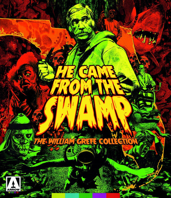 He Came from the Swamp The William Grefe Collection (7 Movies) Region B Blu-ray