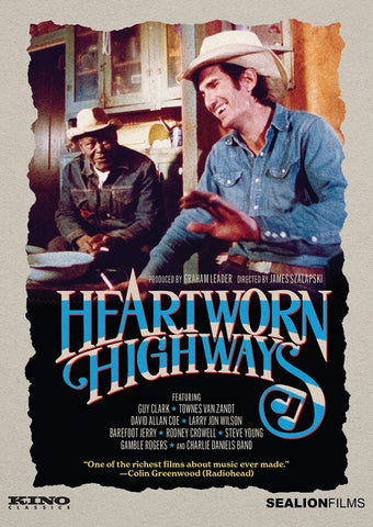 Heartworn Highways (Peggy Brooks Guy Clark David Allan Coe) New DVD