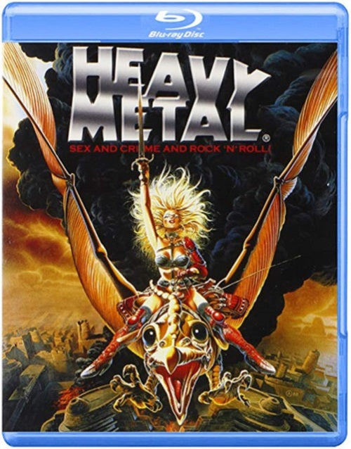 Heavy Metal (John Candy Harold Ramis Jackie Burroughs) New Region B Blu-ray