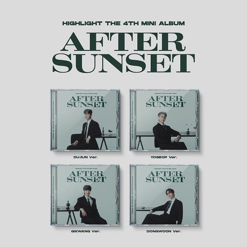 High Light After Sunset Jewel Case Version New CD + Poster + Booklet + Photos
