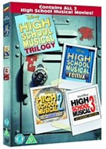 High School Musical Trilogy 1+2+3 New DVD Region 2