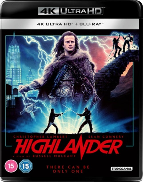 Highlander (Sean Connery Sean Connery) New 4K Ultra HD Region B Blu-ra ...