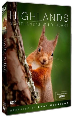 Highlands Scotland's Wild Hearts BBC (Narrated by Ewan McGregor) DVD Scotlands