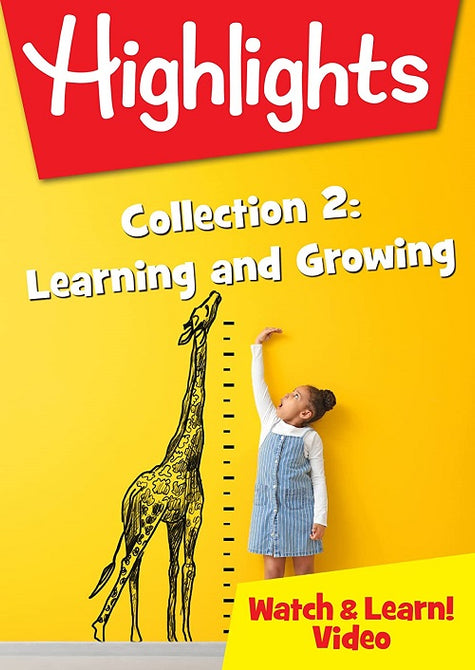 Highlights Watch & Learn Collection 2 Learning And Growing And Two New DVD