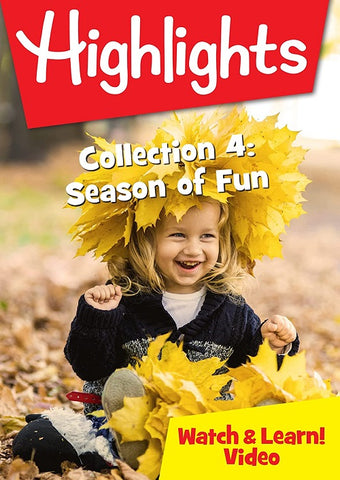 Highlights Watch & Learn Collection 4 Season Of Fun And Four New DVD