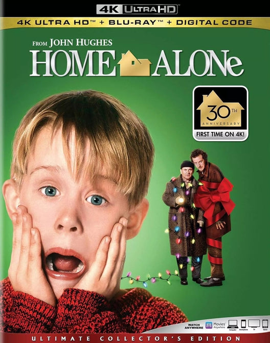 Home Alone 4K Collector's Edition Mastering 2xDiscs Blu-ray Region B Slip Cover