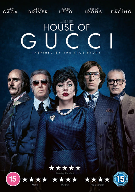 House Of Gucci (Lady Gaga Adam Driver Jared Leto Jeremy Irons) New DVD