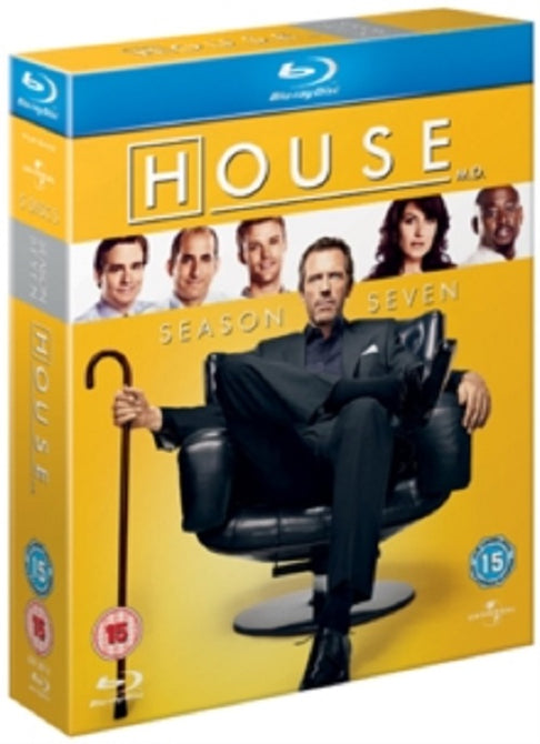 House Season 7 Series Seven Seventh (Hugh Laurie, Lisa Edelstein) Reg B Blu-ray