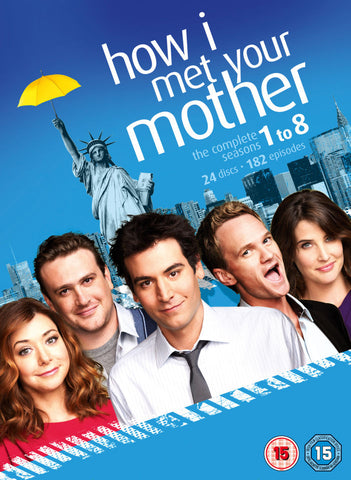 How I Met Your Mother Season 1 2 3 4 5 6 7 8 Series 1-8 Region 2 DVD 24xDiscs