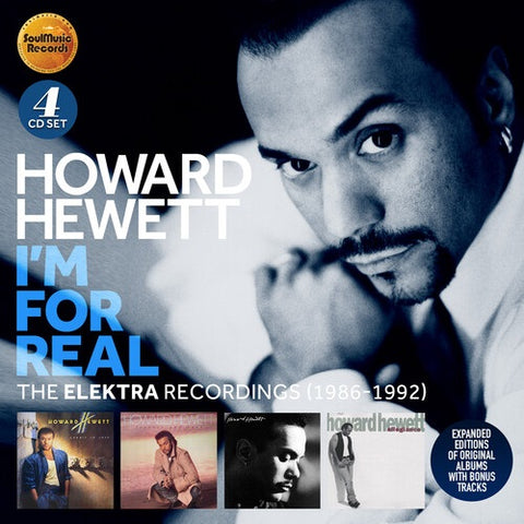 Howard Hewett Im For Real The Elektra Recordings 1986 1992 4 Disc New CD