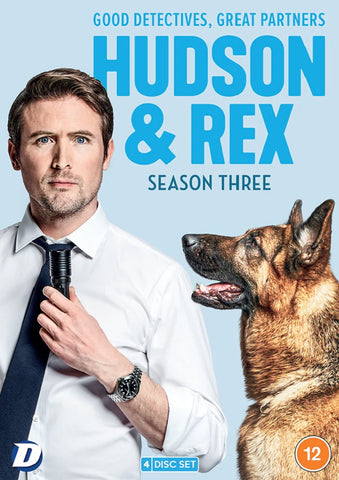 Hudson and Rex Season 3 Series Three Third 4xDIscs (John Reardon) & Region 2 DVD