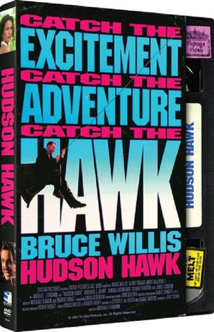 HUDSON HAWK VINTAGE VIDEO (Bruce Willis Danny Aiello Andie MacDowell) New DVD