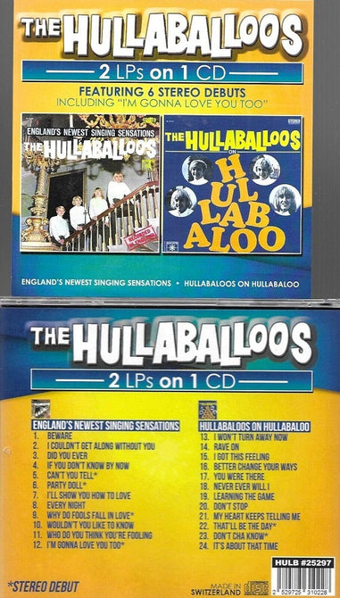 Hullabaloos I'm Gonna Love You Too Im New CD