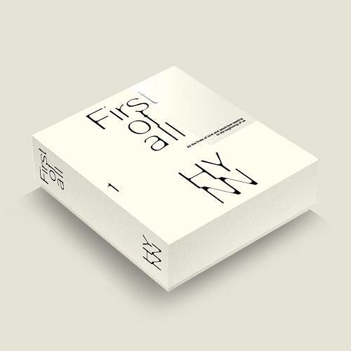 HYNN First Of All New CD + Book + Postcard + Photos + Photo Cards