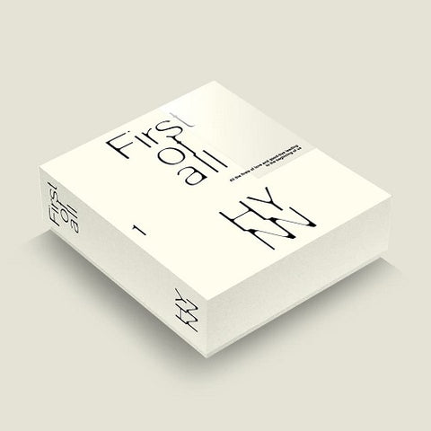 HYNN First Of All New CD + Book + Postcard + Photos + Photo Cards