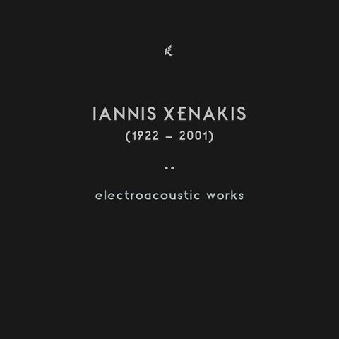 Iannis Xenakis Electroacoustic Works 5 Disc New CD