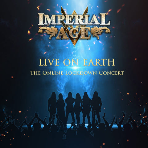 Imperial Age Live On Earth The Online Lockdown Concert 2xDiscs New CD