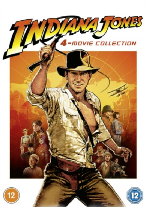 Indiana Jones Movie Collection 4 Films (Harrison Ford Karen Allen) New DVD