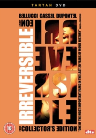 Irreversible (Vincent Cassell, Monica Bellucci) Collector's Edition Region 2 DVD