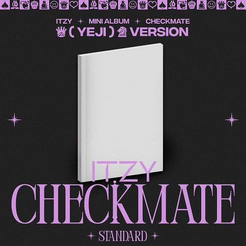 ITZY Checkmate (YEJI Ver) New CD + Poster + Sticker + Photo Book + Postcard