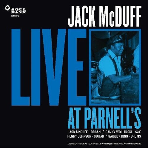 Jack McDuff Live at Parnell's Parnells 2 Disc New CD