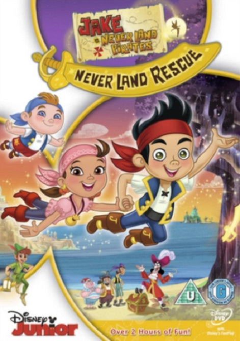 Jake and the Never Land Pirates Never Land Rescue & New Region 2 DVD