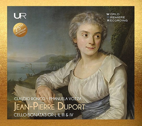 Jean Pierre Duport Cello Sonatas Op I II III & IV 1 2 3 4 One Two Three Four CD
