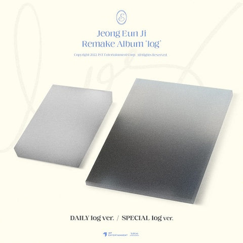 Jeong Eun Ji Log Random Cover New CD + Photo Book + Photos + Photo Cards