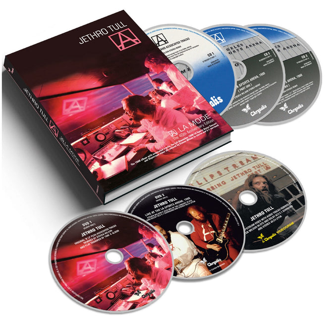 Jethro Tull A La Mode 6xDiscs New 3x CD + 3x DVD Box Set
