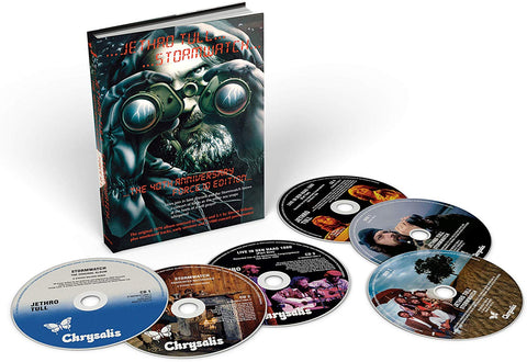 Jethro Tull Stormwatch 4xCDs + 2xDVDs Force 10 Deluxe Edition New