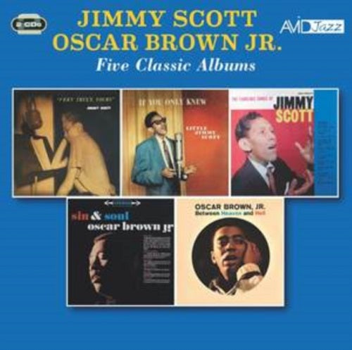Jimmy Scott Oscar Brown Jr Five Classic Albums 2 Disc New CD
